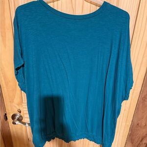 Torrid Green Boxy Short Sleeve Tee